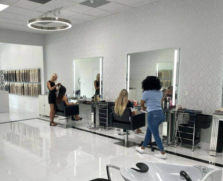 Hair Extensions Miami, FL Best Natural Hair Extensions Salon Beauty