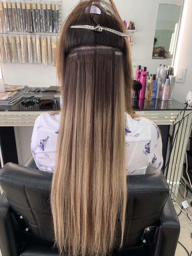 Tape in shop hair extensions maintenance