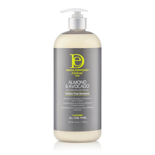 Design Essentials Almond & Avocado Sulfate-Free Moisturizing Shampoo