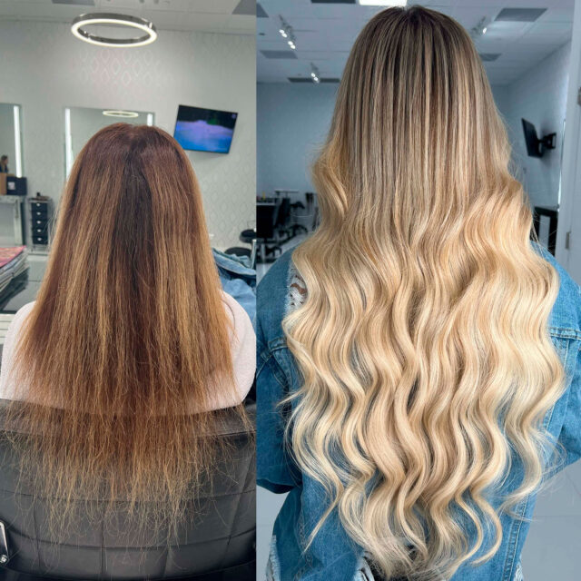 Hair extensions for on sale volume